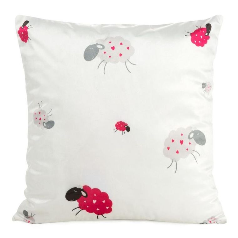 Eurofirany, poszewka design91, 45-45 cm, biały