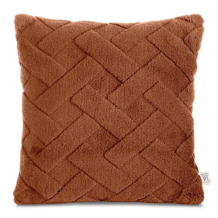 Eurofirany, poszewka design91, 45-45 cm, ceglasty