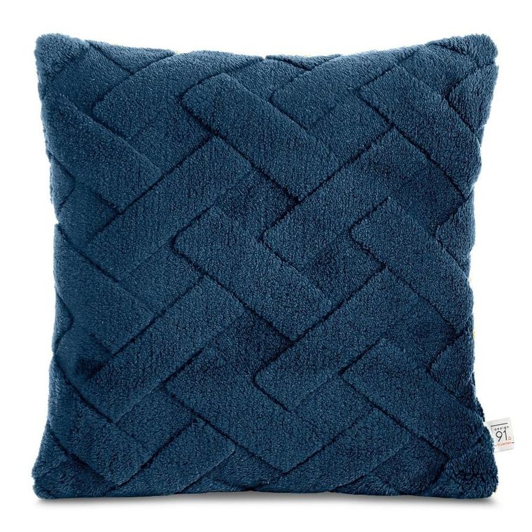 Eurofirany, poszewka design91, 45-45 cm, granatowy
