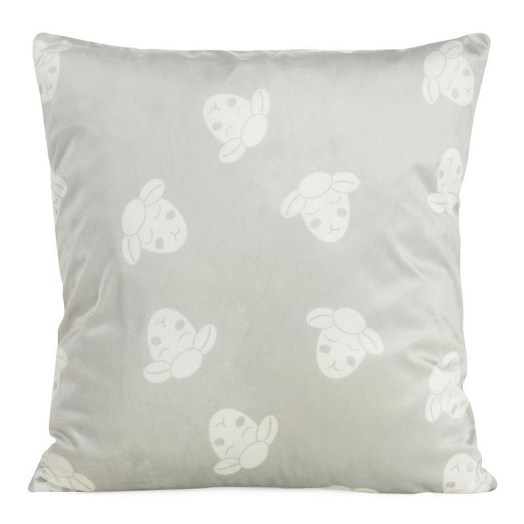 Eurofirany, poszewka design91, 45-45 cm, srebrny