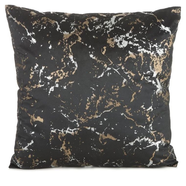 Eurofirany, poszewka Dori,, 45-45 cm, czarny