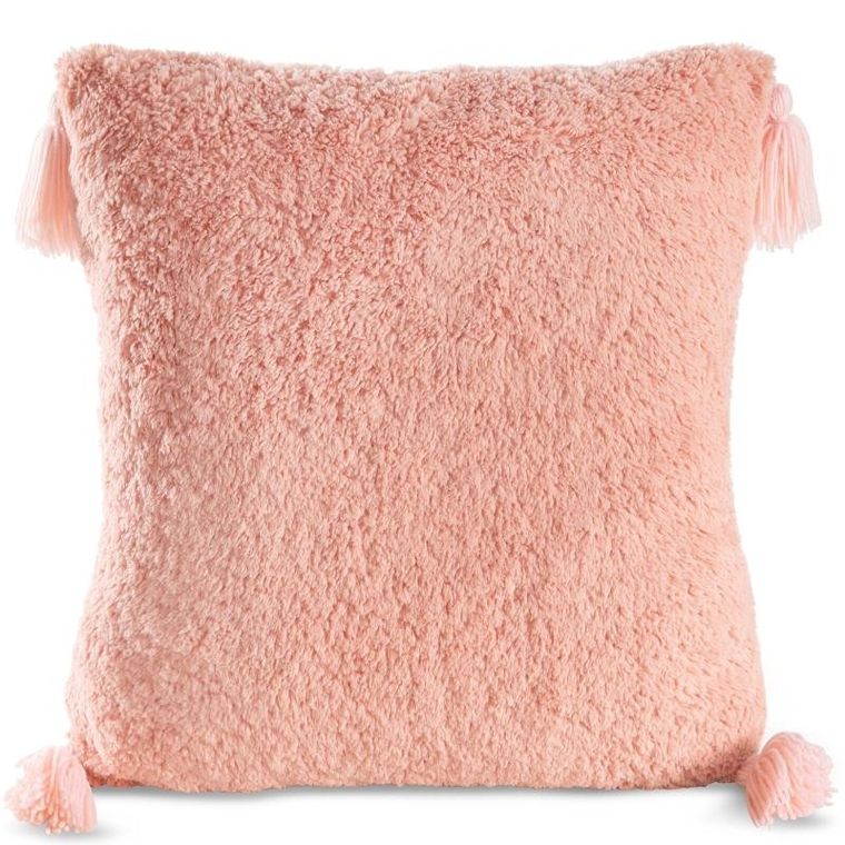 Eurofirany, poszewka Elda, 45-45 cm, pudrowy róż