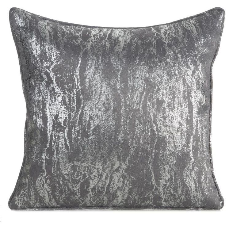 Eurofirany, poszewka Elise, 45-45 cm, stalowy