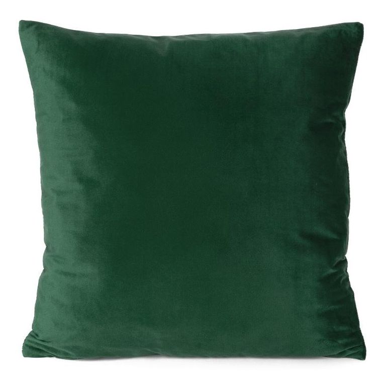 Eurofirany, poszewka, Elora, 45-45 cm, ciemnozielony