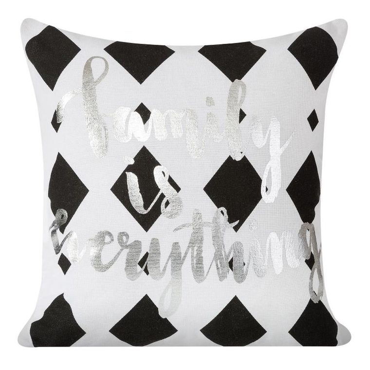 Eurofirany, poszewka Enola, 38-38-8 cm, biały