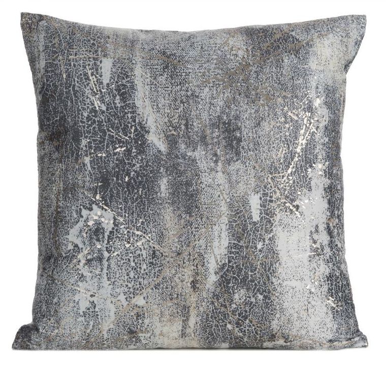 Eurofirany, poszewka Ester, 45-45 cm, srebrny