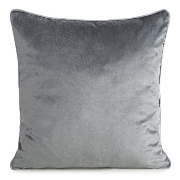 Eurofirany, poszewka Gaja 2, 45-45 cm, stalowy