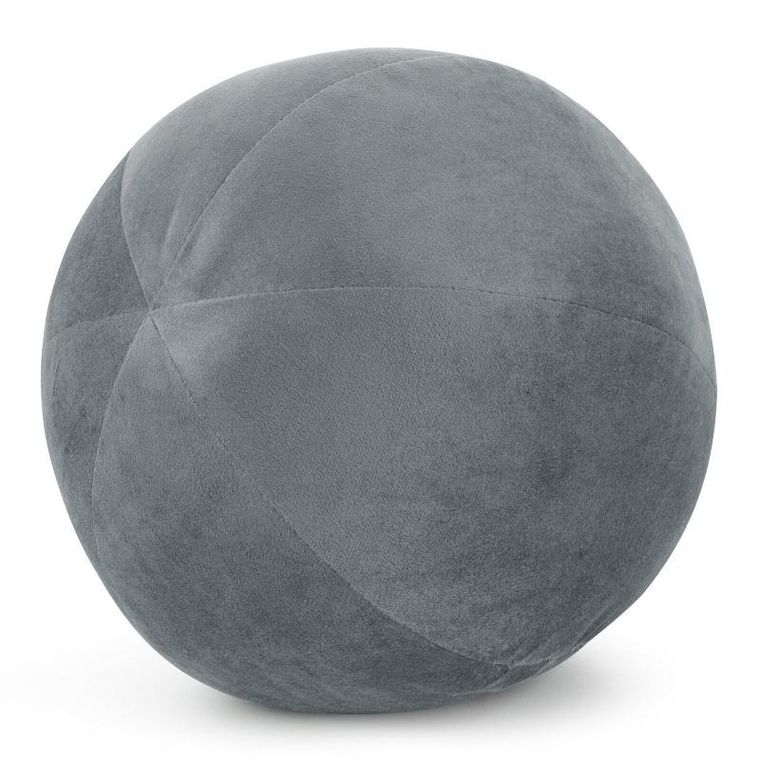 Eurofirany, poszewka Gaja, 24 cm, srebrny