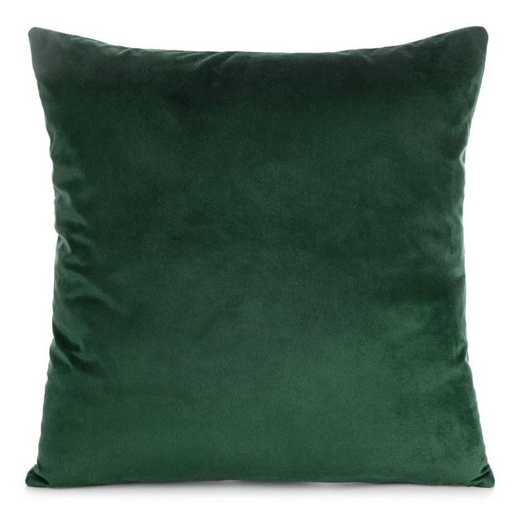 Eurofirany, poszewka Gaja, 45-45 cm, ciemnozielony