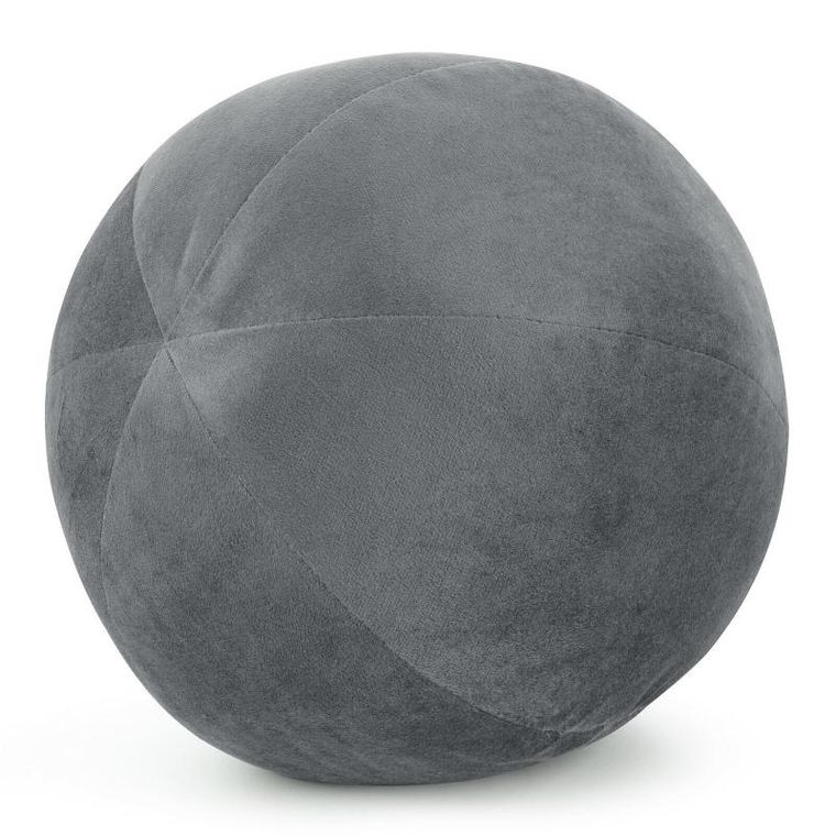 Eurofirany, poszewka, Gaja, o 24 cm, grafitowy