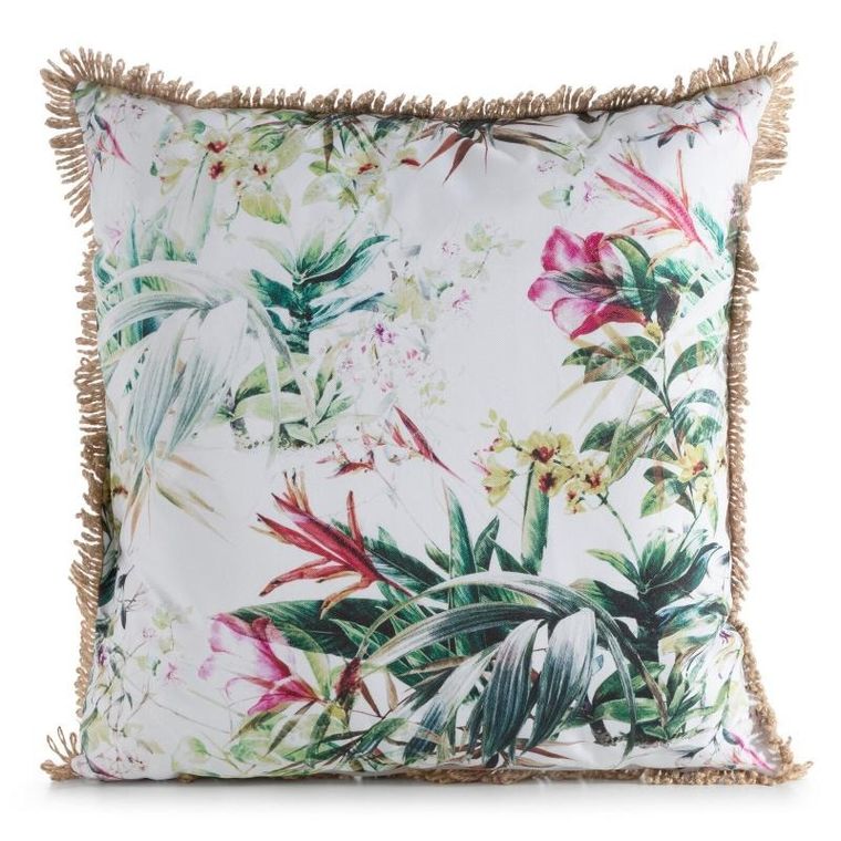 Eurofirany, poszewka Garden, 45-45 cm, biały