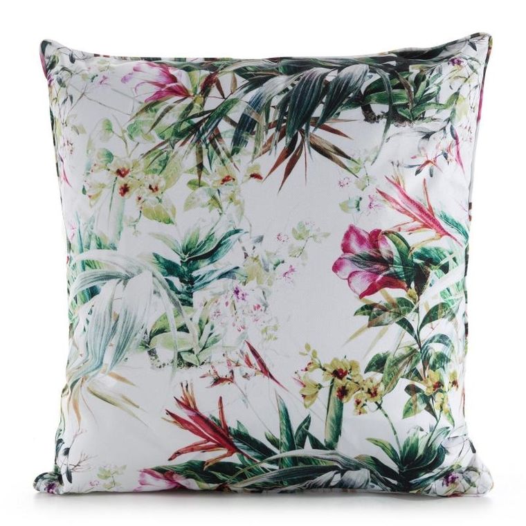 Eurofirany, poszewka Garden, 45-45 cm, biały