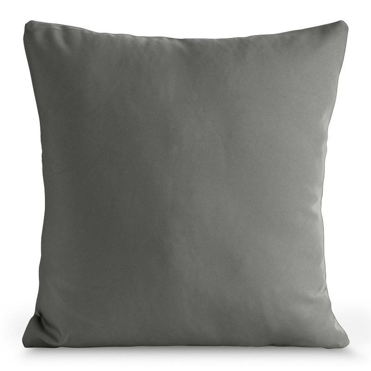 Eurofirany, poszewka Gardenia, 45-45 cm, stalowy