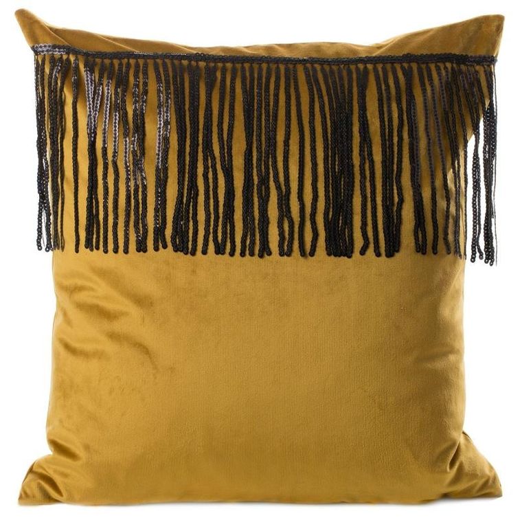 Eurofirany, poszewka Jasper, 45-45 cm, miodowy