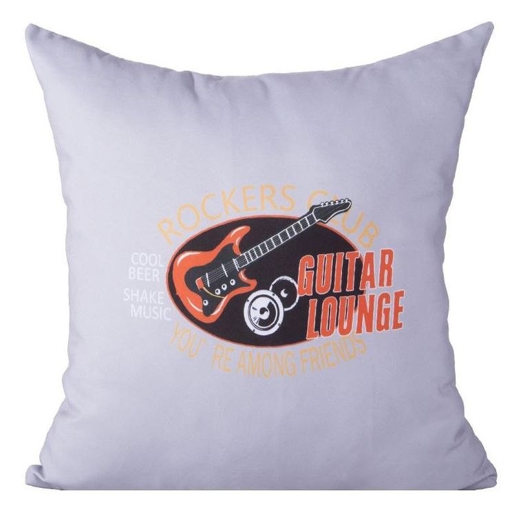 Eurofirany, poszewka Lony, 40-40 cm, jasnoszary