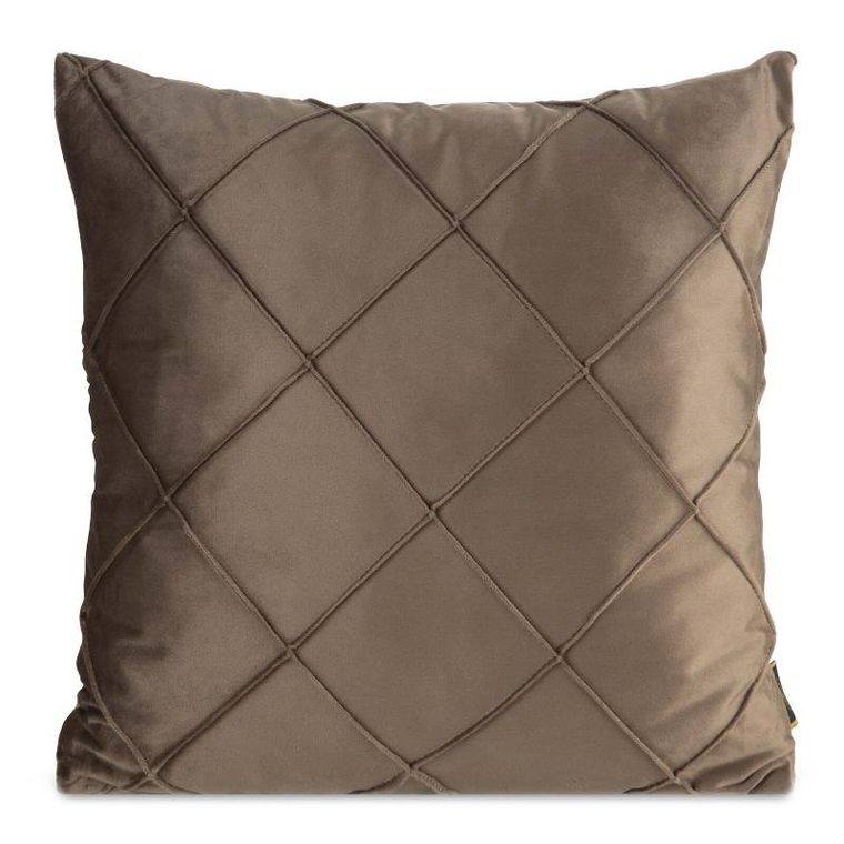 Eurofirany, poszewka Nala, 45-45 cm, ciemnobeżowy