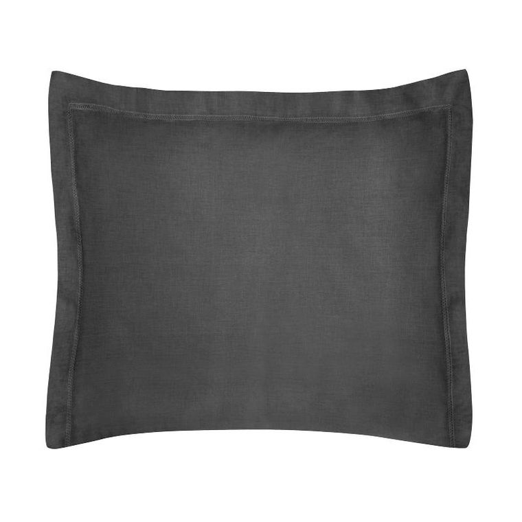 Eurofirany, poszewka Nova Colour, 50-70 cm, 4 cm, czarny