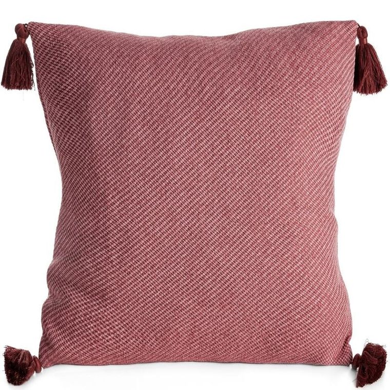 Eurofirany, poszewka Poly, 45-45 cm, różowy