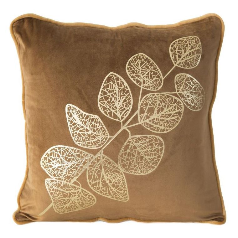 Eurofirany, poszewka Popla, 45-45 cm, miodowy