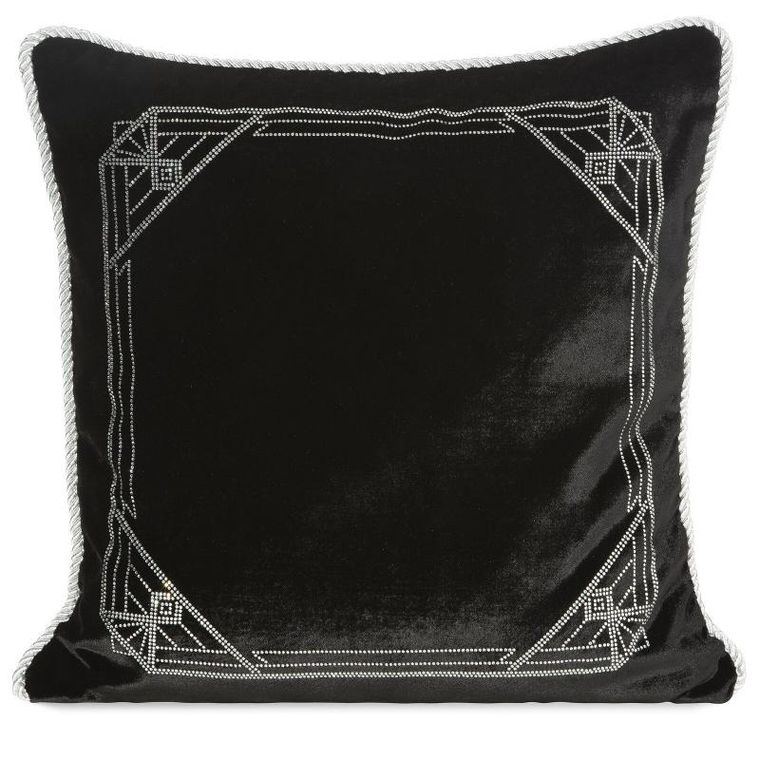 Eurofirany, poszewka Royal, 45-45 cm, czarny