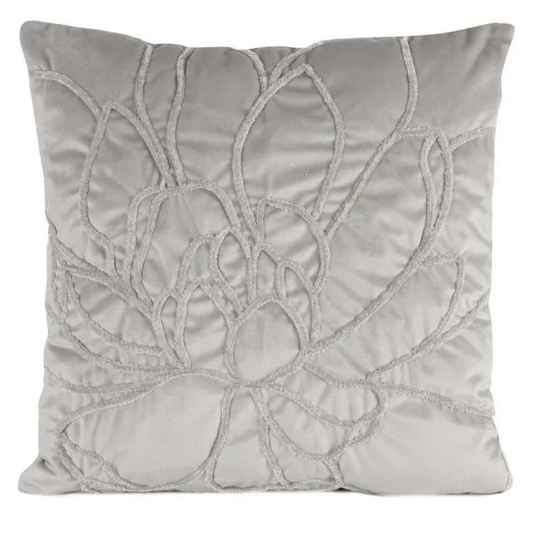 Eurofirany, poszewka Sandi, 45-45 cm, srebrny