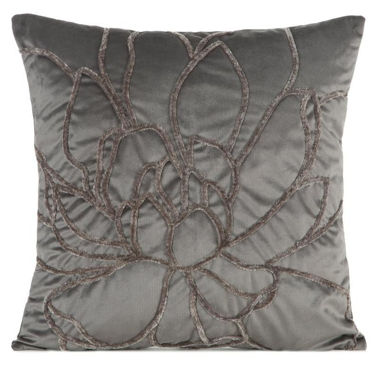 Eurofirany, poszewka, Sandi, 45-45 cm, stalowy