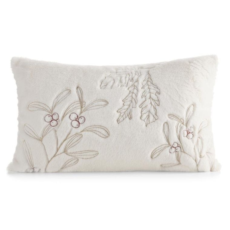 Eurofirany, poszewka świąteczna, 30-50 cm, kremowy