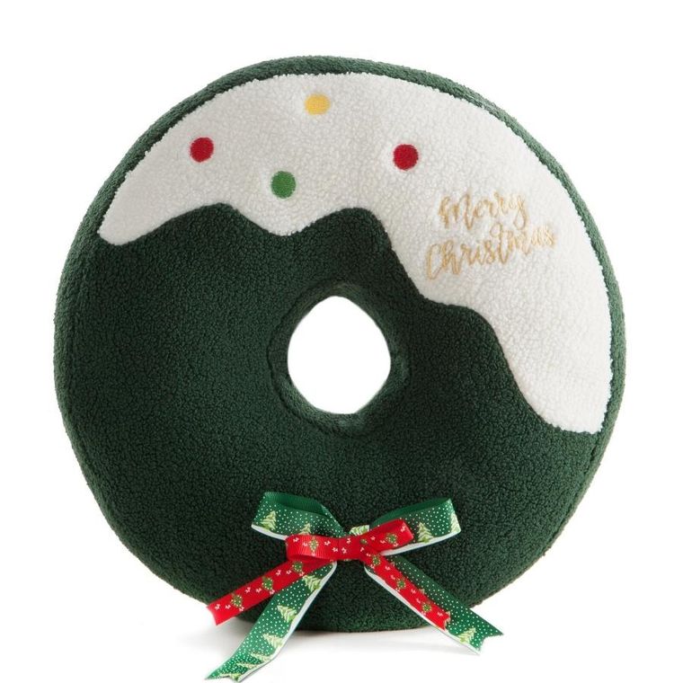 Eurofirany, poszewka świąteczna, 36-36 cm, zielony