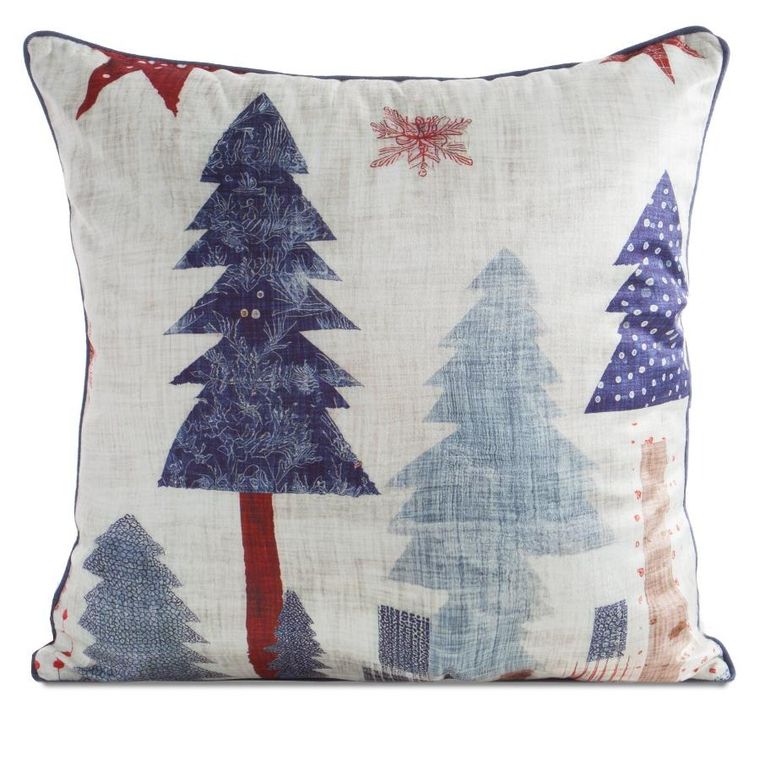 Eurofirany, poszewka świąteczna, 45-45 cm, beżowy