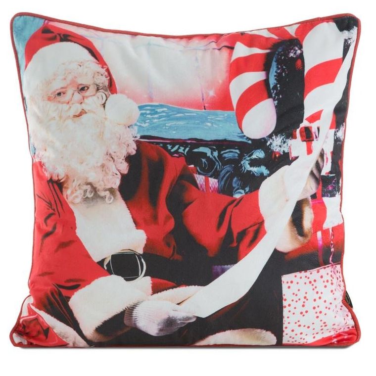 Eurofirany, poszewka świąteczna, 45-45 cm, czerwony