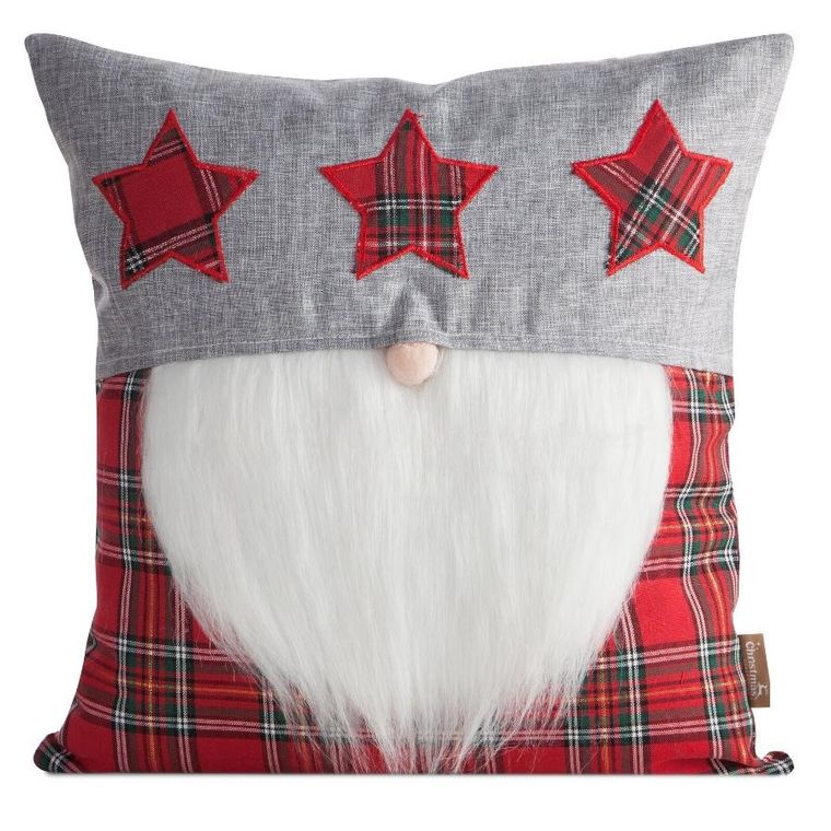 Eurofirany, poszewka świąteczna, 45-45 cm, czerwony