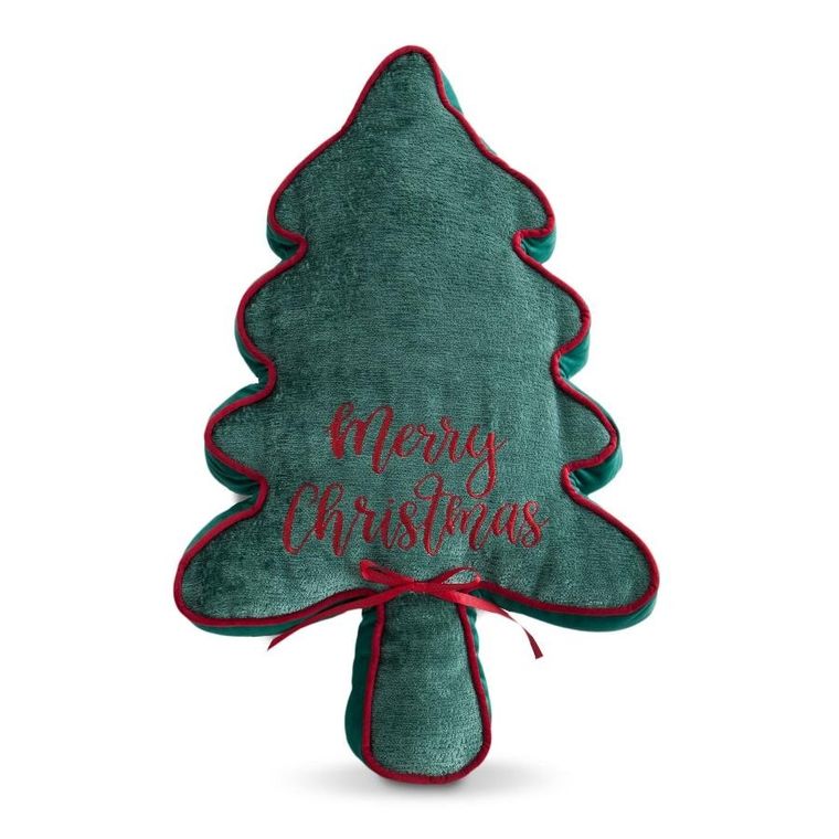 Eurofirany, poszewka świąteczna, 45-70 cm, zielony