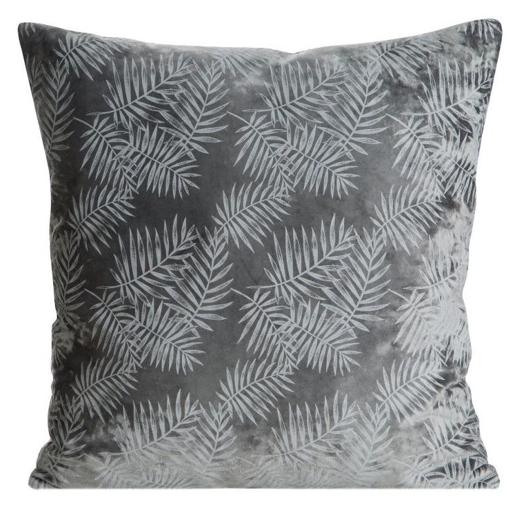 Eurofirany, poszewka velvet, 45-45 cm, grafitowy