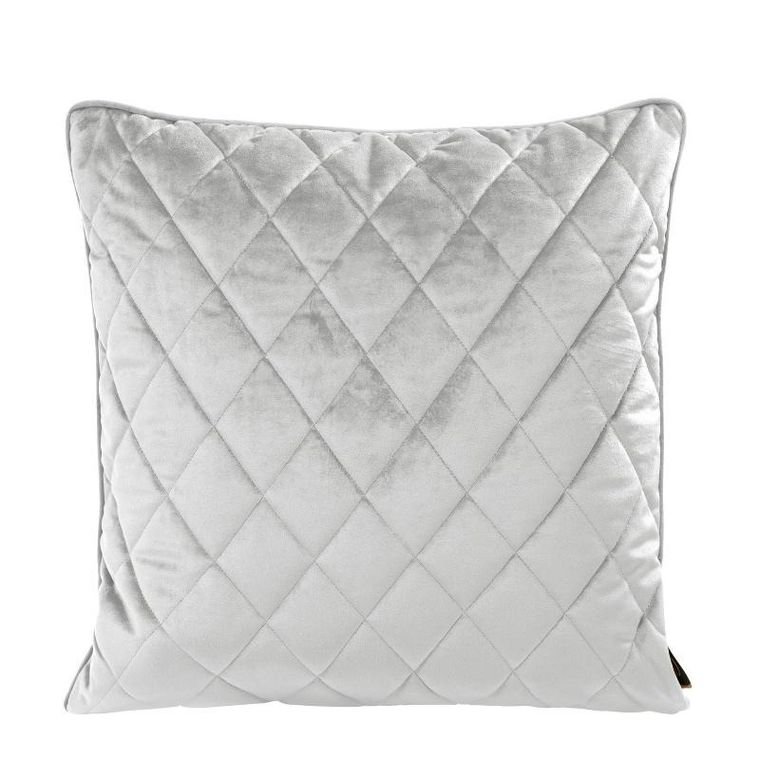 Eurofirany, poszewka velvet, 45-45 cm, srebrny