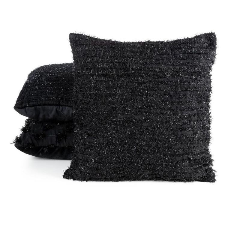 Eurofirany, poszewki, Reina, 45-45 cm, czarny