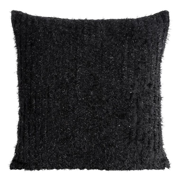 Eurofirany, poszewki, Selma, 45-45 cm, czarny
