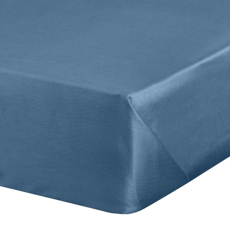 Eurofirany, prześcieradło Nova, 220-210 cm, granatowy