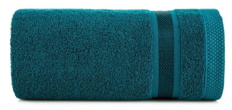 Eurofirany, ręcznik Abbie, 100-150 cm, turkusowy