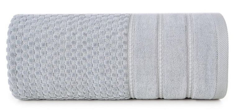 Eurofirany, ręcznik Adore, 30-50 cm, srebrny