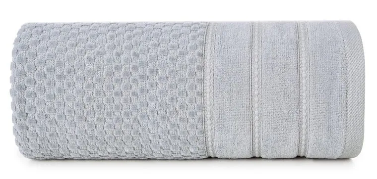 Eurofirany, ręcznik Adore, 50-90 cm, srebrny