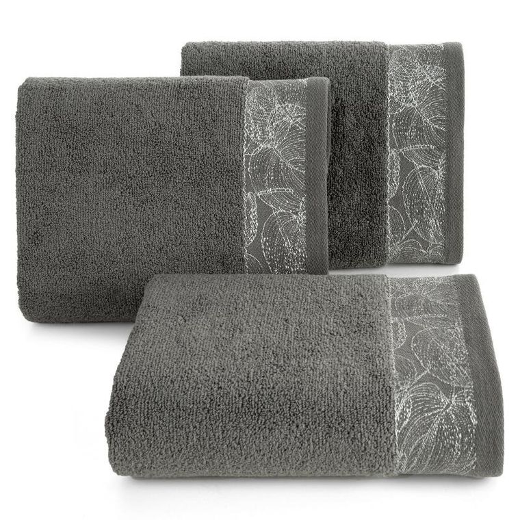 Eurofirany, ręcznik Agis, 70-140 cm, stalowy