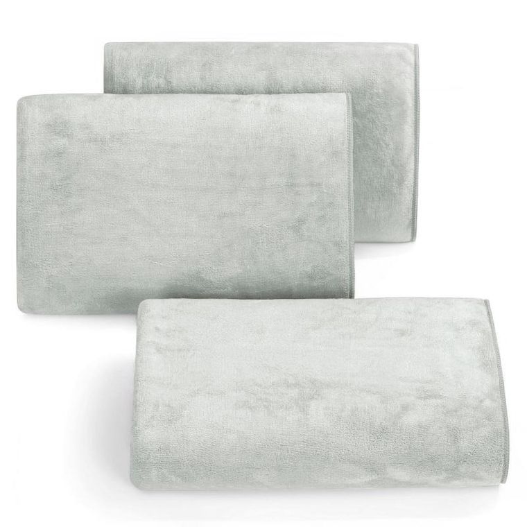 Eurofirany, ręcznik Amy, 70-140 cm, srebrny