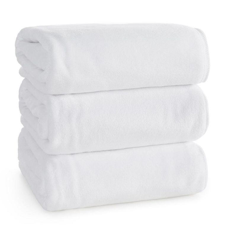 Eurofirany, ręcznik Amy2, 80-160 cm, biały