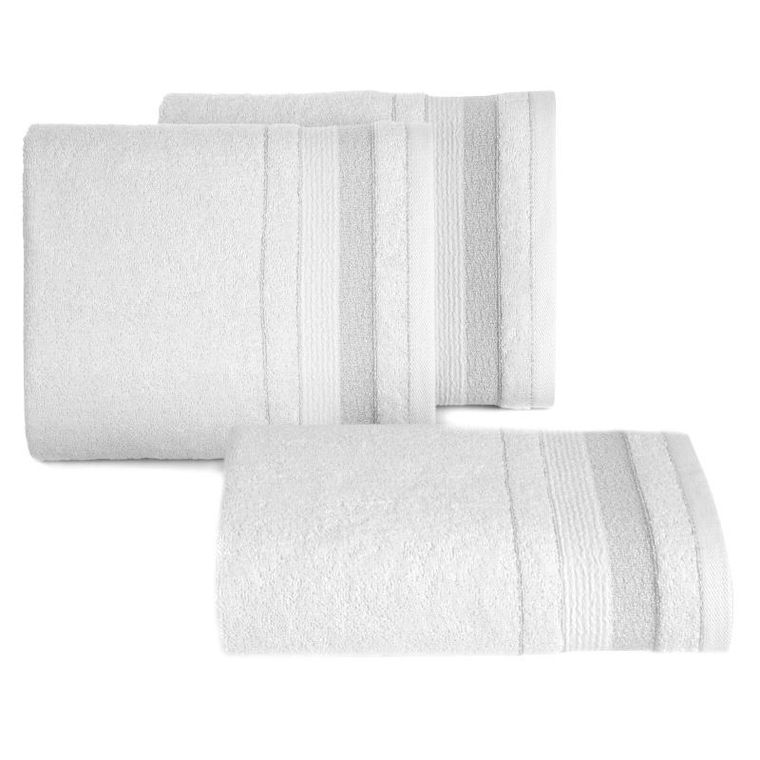 Eurofirany, ręcznik April, 50-90 cm, biały