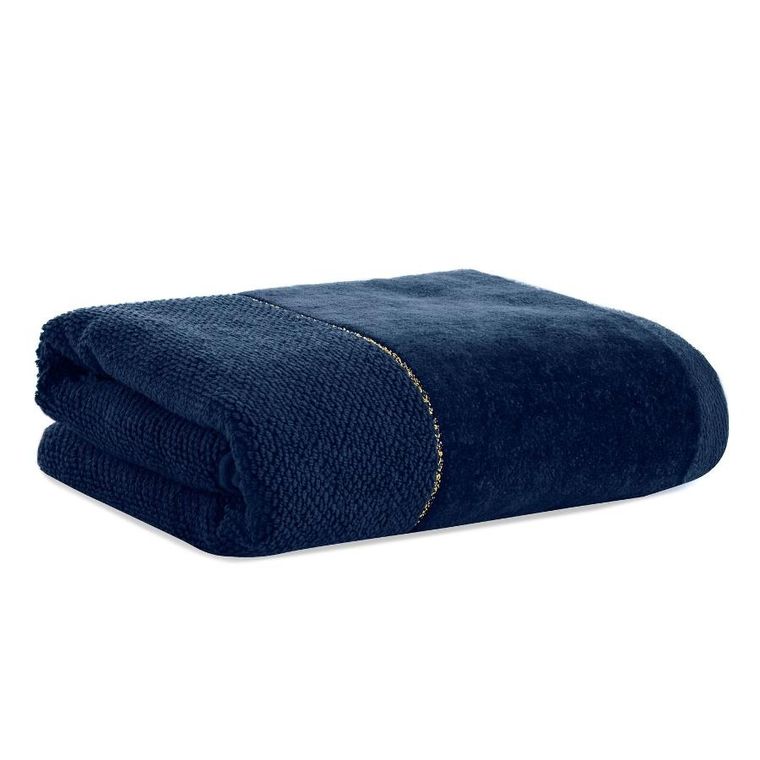 Eurofirany, ręcznik, Aria, 30-50 cm, granatowy