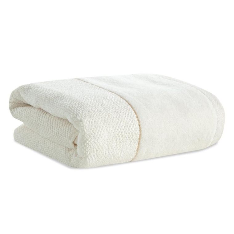 Eurofirany, ręcznik Aria, 70-140 cm, kremowy