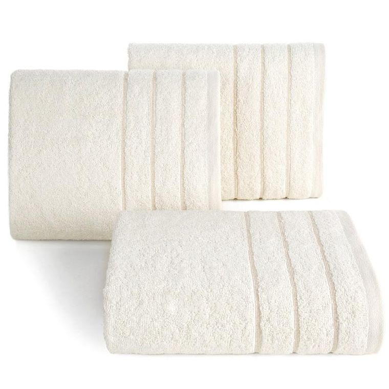 Eurofirany, ręcznik Dali, 70-140 cm, kremowy