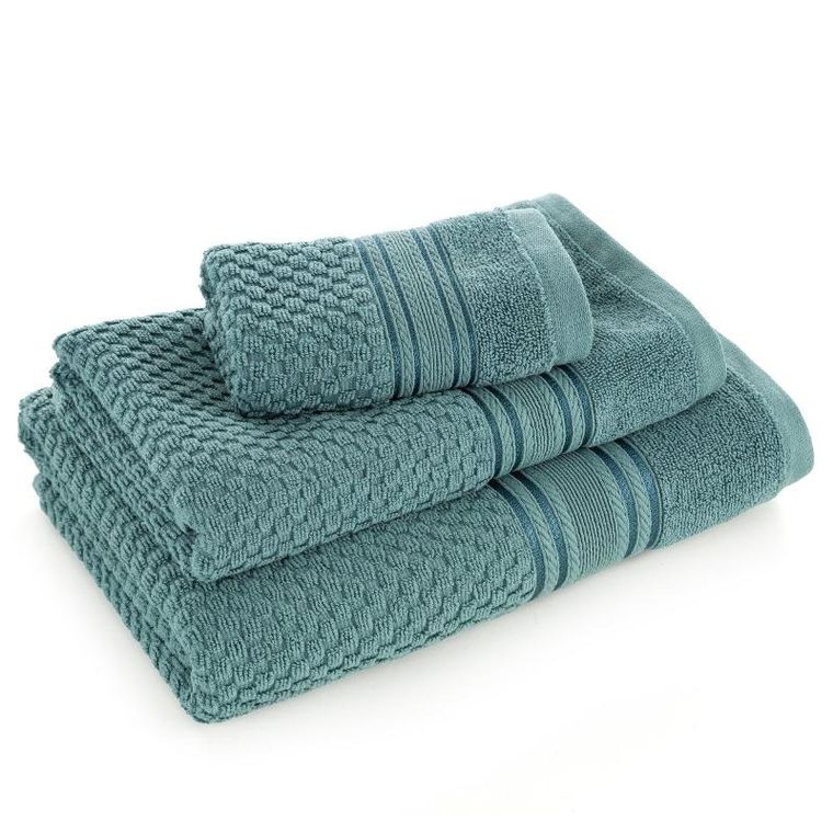 Eurofirany, ręcznik Davos, 30-50 cm, ciemnomiętowy