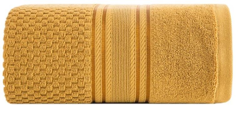 Eurofirany, ręcznik Davos, 30-50 cm, miodowy