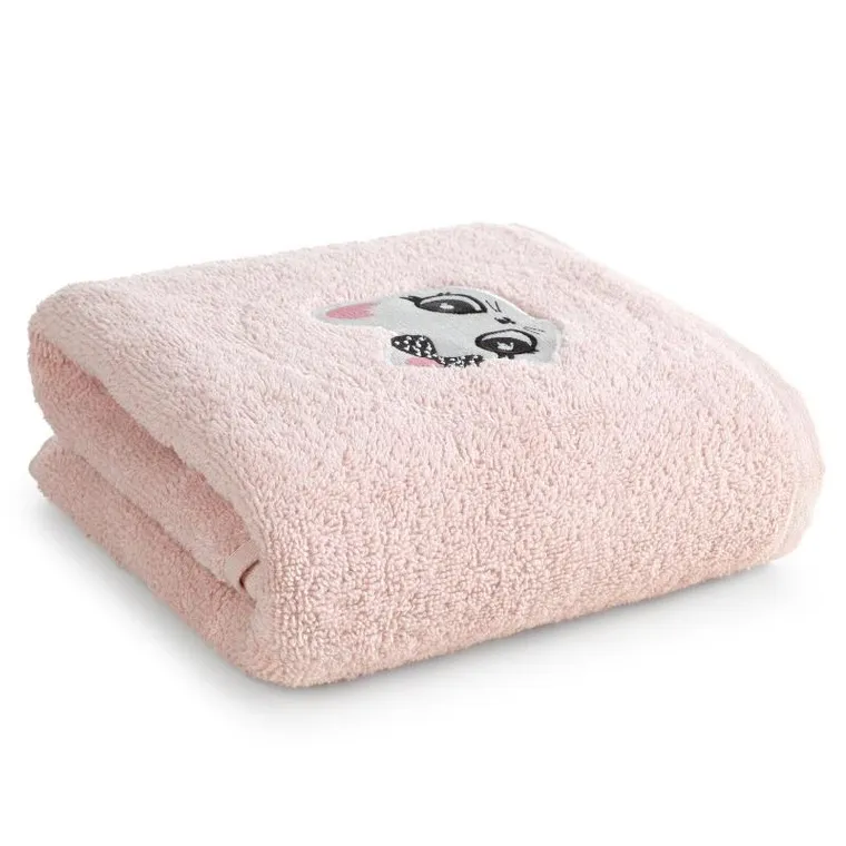 Eurofirany, ręcznik dziecięcy, 50-90 cm, różowy